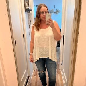 Torrid Lace Hem Tank size 2